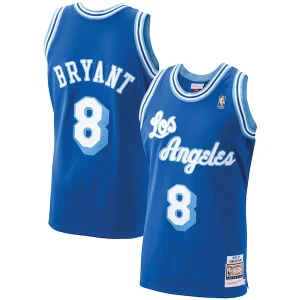 Classico Pratico Resistente Men's Los Angeles Lakers Kobe Bryant Royal 1996 97 Hardwood Classics Authentic Player Jersey/Gold/Purple