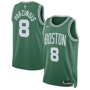 Classico Sofisticato Kristaps Porzingis Boston Celtics Nike Unisex Swingman Jersey Icon Edition Kelly Green