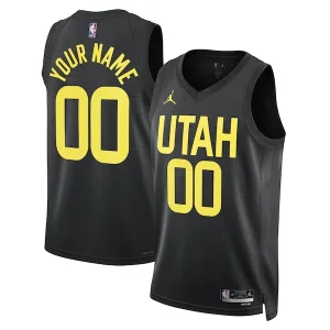 Classico Stupendo Utah Jazz Jordan Brand Unisex 2022/23 Swingman Custom Jersey Statement Edition Black
