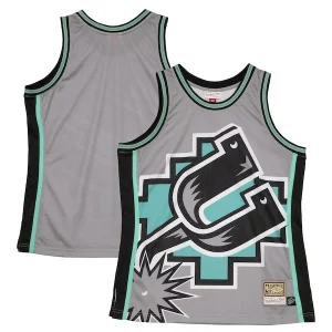 Classico Versatile San Antonio Spurs Hardwood Classics Blown Out Fashion Jersey Gray