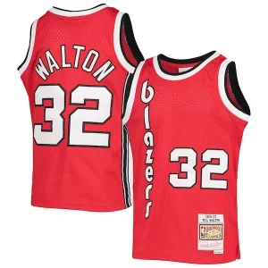 Comodo Classico Fascinante Bill Walton Portland Trail Blazers Youth 1976/77 Hardwood Classics Swingman Jersey Black