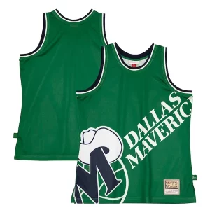 Comodo Dallas Mavericks Hardwood Classics Blown Out Fashion Jersey Green