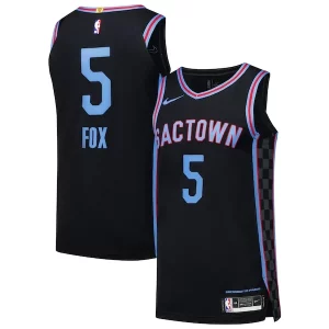 Comodo De'Aaron Fox Sacramento Kings Nike Authentic Player Jersey City Edition Black