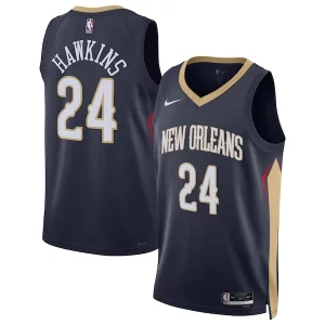 Comodo Fantastico Jordan Hawkins New Orleans Pelicans Nike Unisex Swingman Jersey Icon Edition Navy