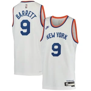 Comodo Fascinante Eccezionale RJ Barrett New York Knicks Nike Youth 2021/22 Swingman Player Jersey Classic Edition White