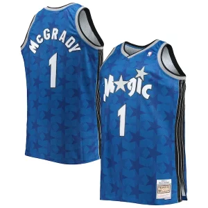 Comodo Fascinante Fantastico Tracy McGrady Orlando Magic Big & Tall 2000/01 Hardwood Classics Swingman Jersey Blue/Black