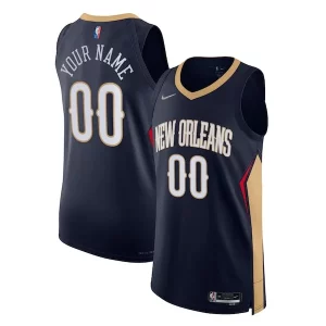 Comodo New Orleans Pelicans Nike 2021/22 Diamond Authentic Custom Jersey Icon Edition Navy