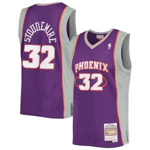 Comodo Ottimo Amar'e Stoudemire Phoenix Suns 2001/02 Hardwood Classics Swingman Jersey Purple/White