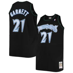 Comodo Robusto Raffinato Kevin Garnett Minnesota Timberwolves 1997/98 Big & Tall Hardwood Classics Swingman Jersey Black