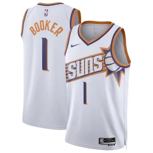 Comodo Robusto Resistente Devin Booker Phoenix Suns Nike Unisex Swingman Jersey Association Edition White