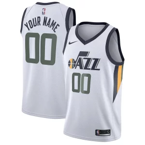 Comodo Robusto Utah Jazz Nike Swingman Custom Jersey Association Edition White