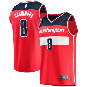 Comodo Rui Hachimura Washington Wizards Replica Fast Break Jersey Red Icon Edition
