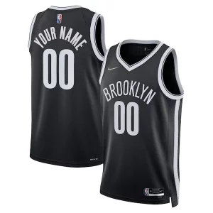 Comodo Trendy Delizioso Brooklyn Nets Nike 2021/22 Diamond Swingman Custom Jersey Icon Edition Black