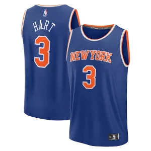 Cool Bellissimo Splendido Josh Hart New York Knicks Fast Break Replica Player Jersey Icon Edition Royal