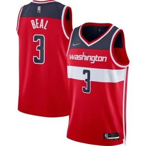 Cool Carino Sofisticato Bradley Beal Washington Wizards Nike 2021/22 Diamond Swingman Jersey Icon Edition Red