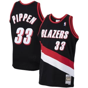 Cool Elegante Carino Scottie Pippen Portland Trail Blazers 1999/00 Hardwood Classics Swingman Jersey Black