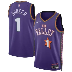 Cool Fantastico Devin Booker Phoenix Suns Nike Unisex 2024/25 Swingman Player Jersey City Edition Purple