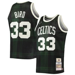 Cool Meraviglioso Fantastico Larry Bird Boston Celtics 1985/86 Hardwood Classics Uninterrupted Swingman Jersey Black