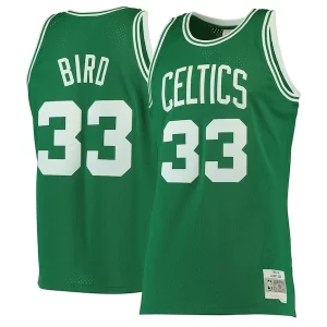 Fantastico Raffinato Larry Bird Boston Celtics Hardwood Classics Swingman Jersey Kelly Green/White