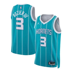Delizioso Bellissimo Classico Terry Rozier Charlotte Hornets Jordan Brand Unisex Swingman Jersey Association Edition Teal