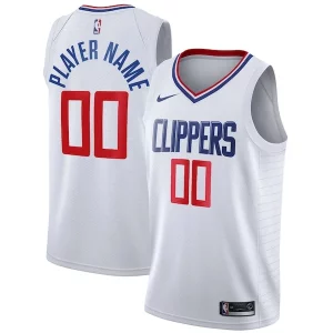 Delizioso Bellissimo Gorgeous LA Clippers Nike 2020/21 Swingman Custom Jersey Association Edition White