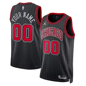 Delizioso Chicago Bulls Jordan Brand Unisex 2022/23 Swingman Custom Jersey Statement Edition Black
