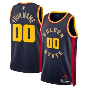Delizioso Duraturo Elegante Golden State Warriors Nike Unisex 2024/25 Custom Swingman Jersey City Edition Navy