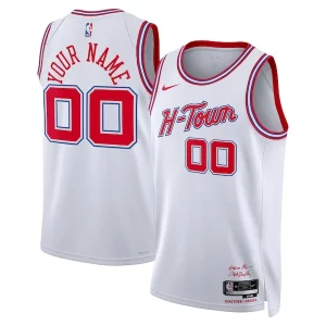 Delizioso Duraturo Houston Rockets Nike Unisex 2023/24 Custom Swingman Jersey White City Edition