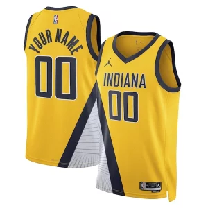 Delizioso Fantastico Raffinato Indiana Pacers Jordan Brand Unisex 2022/23 Swingman Custom Jersey Statement Edition Yellow