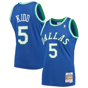 Delizioso Jason Kidd Dallas Mavericks 1994/95 Hardwood Classics Swingman Jersey Blue