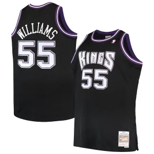Delizioso Jason Williams Sacramento Kings Big & Tall 2000/01 Hardwood Classics Swingman Jersey Black
