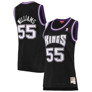 Delizioso Jason Williams Sacramento Kings Women's 2000/01 Hardwood Classics Swingman Jersey Black