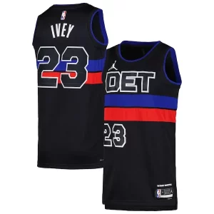 Delizioso Moderno Prestigioso Jaden Ivey Detroit Pistons Jordan Brand Unisex Swingman Jersey Statement Edition Black