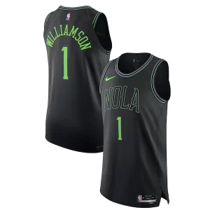 Delizioso Nike Zion Williamson New Orleans Pelicans Authentic Jersey City Edition Black