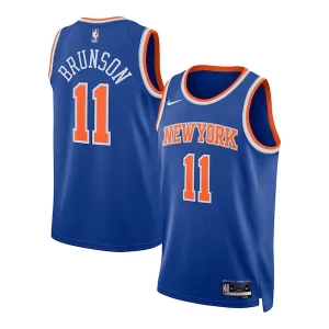 Delizioso Prestigioso Gorgeous Jalen Brunson New York Knicks Nike Unisex Swingman Jersey Icon Edition Blue