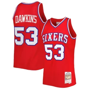 Delizioso Robusto Darryl Dawkins Philadelphia 76ers Hardwood Classics 1979/80 Swingman Jersey Red