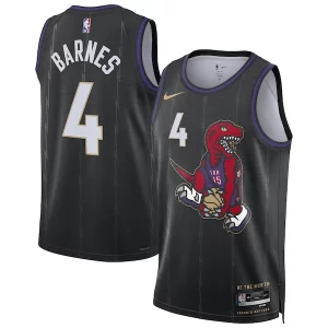 Delizioso Scottie Barnes Toronto Raptors Nike Unisex 2024/25 Swingman Player Jersey City Edition Black