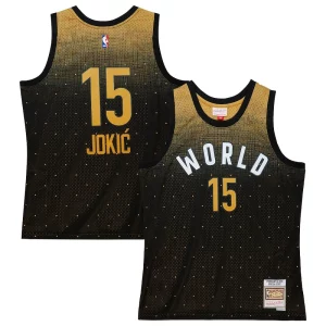 Delizioso Sofisticato Eccezionale Nikola Jokic Team World 2016 Hardwood Classics Rising Stars Swingman Jersey Black