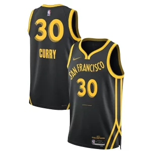 Delizioso Stupendo Stephen Curry Golden State Warriors Nike Unisex 2023/24 Swingman Jersey Black City Edition