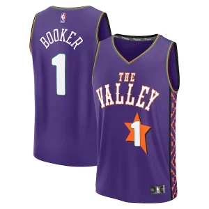 Robusto Fascinante Incantevole Devin Booker Phoenix Suns Youth 2024/25 Fast Break Player Jersey City Edition Purple