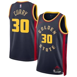 Duraturo Accattivante Stephen Curry Golden State Warriors Nike Unisex 2024/25 Swingman Player Jersey City Edition Navy