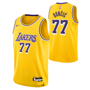 Duraturo Attraente Meraviglioso Luka Dončić Los Angeles Lakers Nike Unisex Swingman Jersey Icon Edition Gold