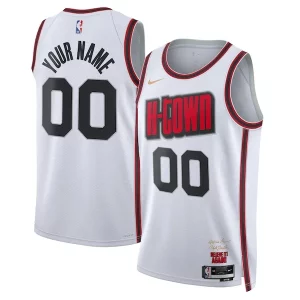 Duraturo Cool Fantastico Houston Rockets Nike Unisex 2024/25 Custom Swingman Jersey City Edition White