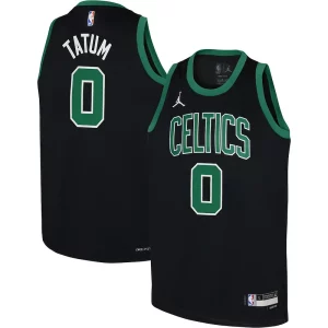 Duraturo Fascinante Jayson Tatum Boston Celtics Jordan Brand Youth Swingman Jersey Statement Edition Black