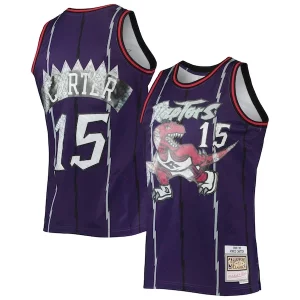 Duraturo Incantevole Vince Carter Toronto Raptors 1998/99 Hardwood Classics NBA 75th Anniversary Diamond Swingman Jersey Purple