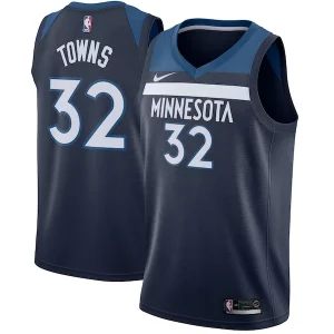 Duraturo Karl Anthony Towns Minnesota Timberwolves Nike Swingman Jersey Navy Icon Edition