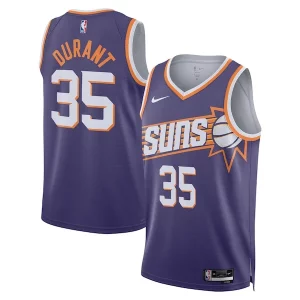 Duraturo Kevin Durant Phoenix Suns Nike Unisex Swingman Jersey Icon Edition Purple/White