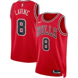 Duraturo Lussuoso Comodo Zach LaVine Chicago Bulls Nike Unisex Swingman Jersey Icon Edition Red/White