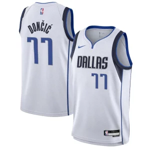Duraturo Moderno Luka Dončić Dallas Mavericks Nike Youth Swingman Jersey Association Edition White