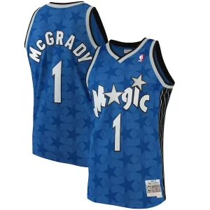 Duraturo Pratico Tracy McGrady Orlando Magic Hardwood Classics Swingman Jersey Blue